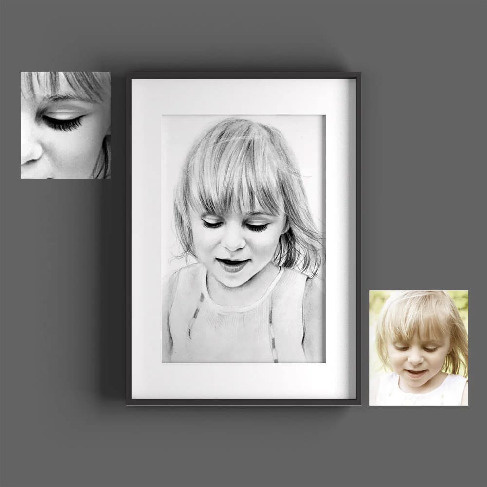 Bild zeichnen lassen bei Families Portrait – Dein Bild als Kunstwerk