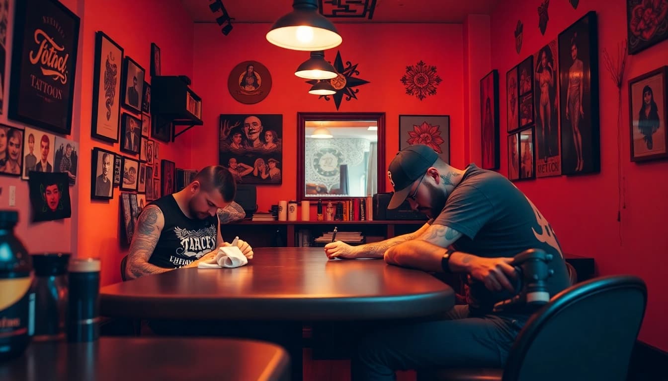 Erleben Sie kreative Tattoos im Tattoo Studio München, wo talentierte Künstler eindrucksvolle Designs erschaffen.