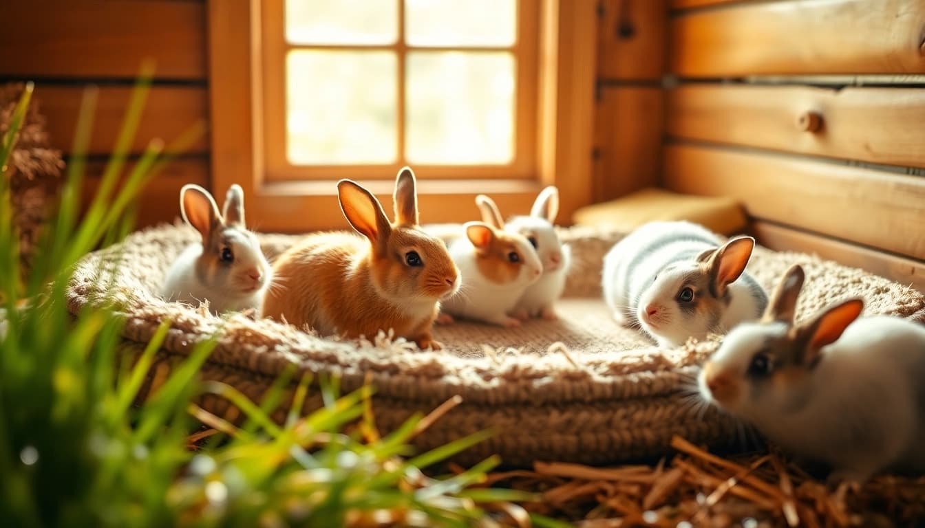 Die Vorteile einer Hanfmatte für Kleintiere und deren Pflege