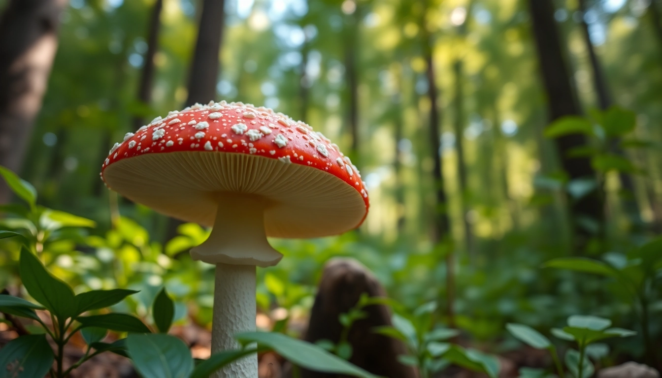Fliegenpilz bestellen – erlebe die Schönheit des Amanita muscaria in der Natur.