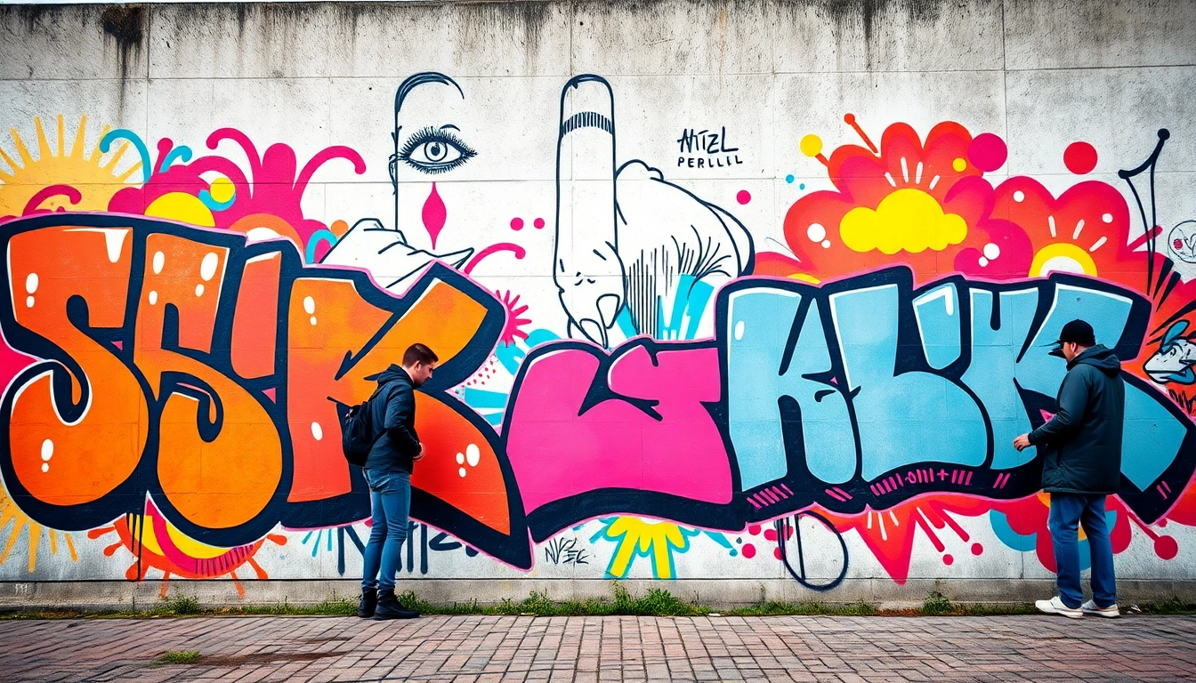 Entdecken Sie faszinierende Graffiti Leipzig in einer farbenfrohen Wandkunstszene mit verschiedenen Künstlern und Stilen.