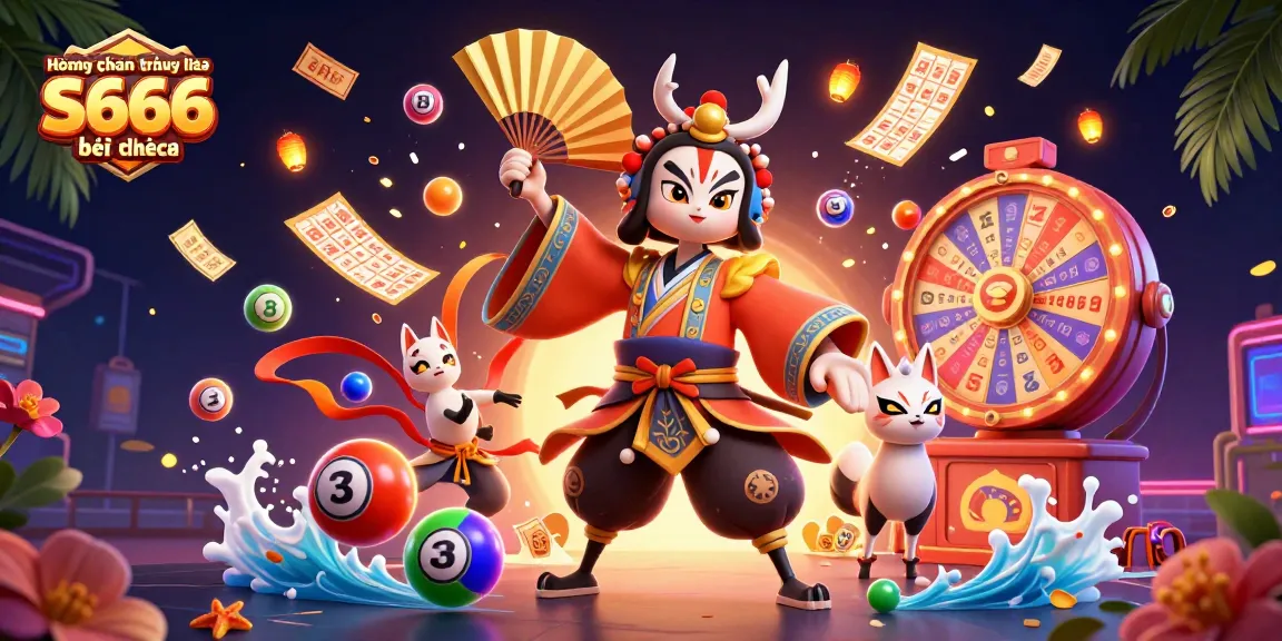 Engage in Hướng dẫn truy cập link vào S666 bị chặn with vibrant lottery balls and lively casino characters