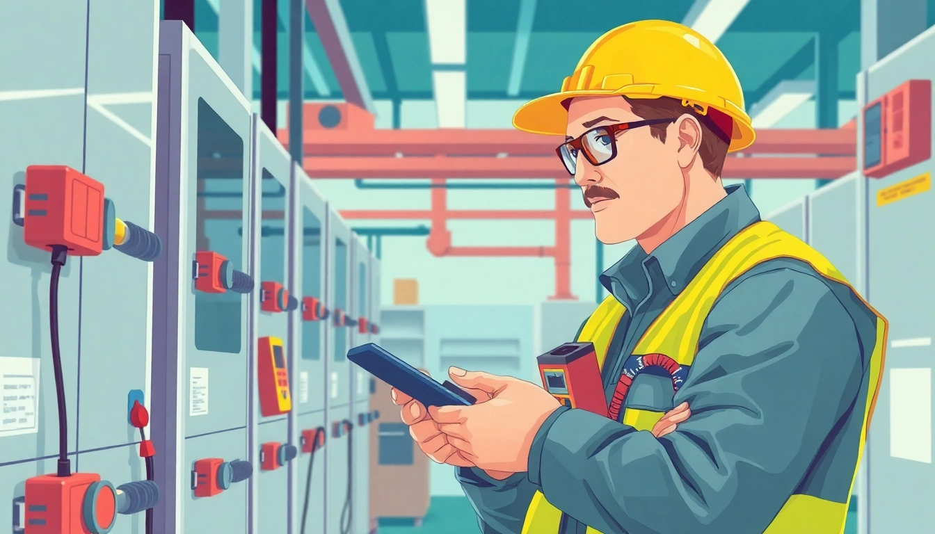 Ensure electrical safety during DGUV V3 Prüfung by inspecting equipment in a controlled environment.