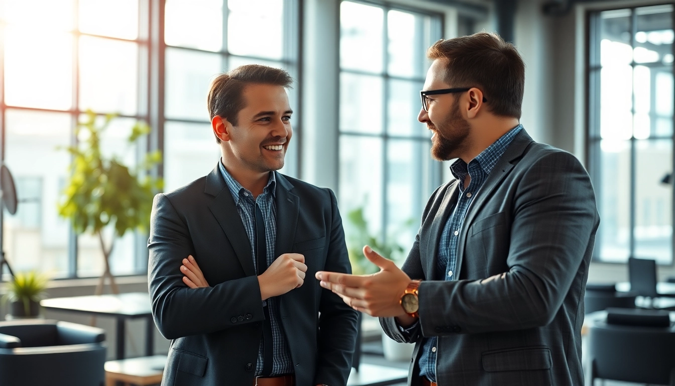 Headhunter Ingenieure beraten Fachkräfte in einem modernen Büro.
