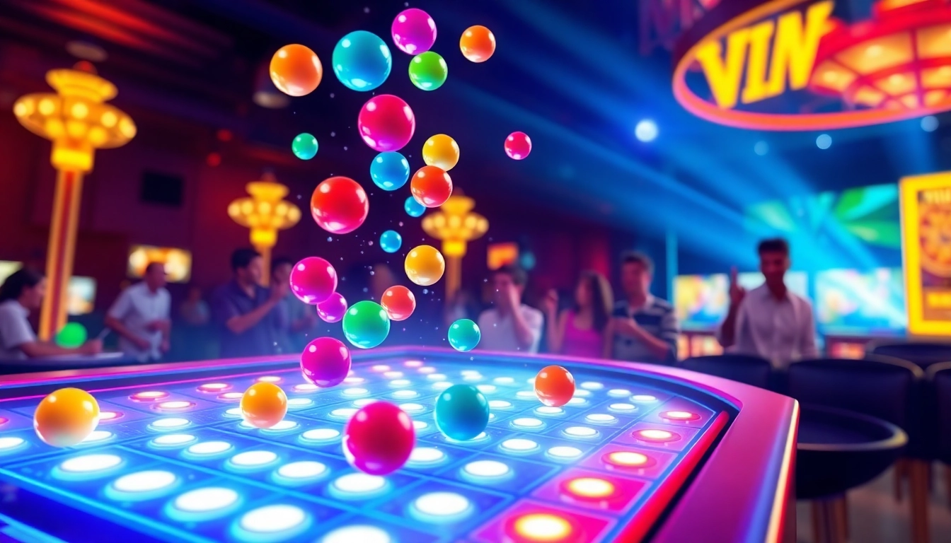 Experience the thrill of Plinko casino games as colorful balls cascade down the vibrant board.