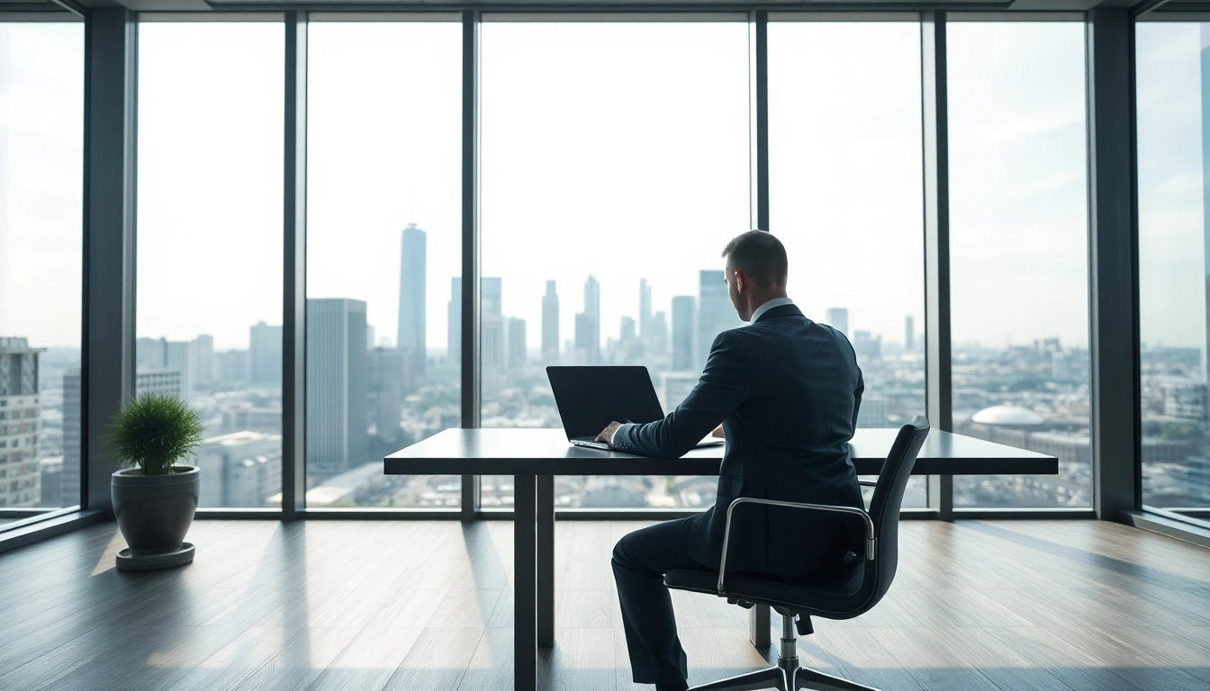 Professioneller Headhunter Frankfurt berät vor der Skyline von Frankfurt