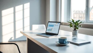 Professionelles Büro von Headhunter Solingen mit modernen Rekrutierungsdetails.
