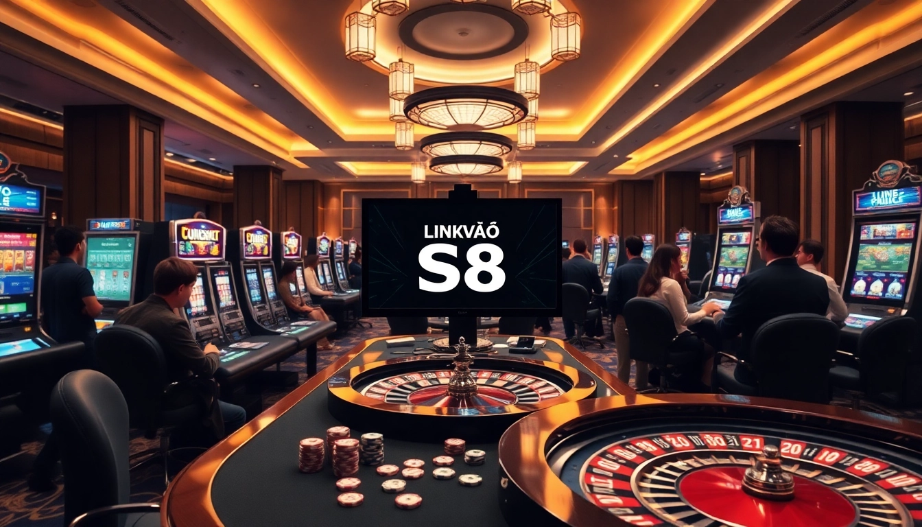 Experience luxury gaming at its finest with Link Vào S8 on vibrant casino tables and thrilling slot machines.