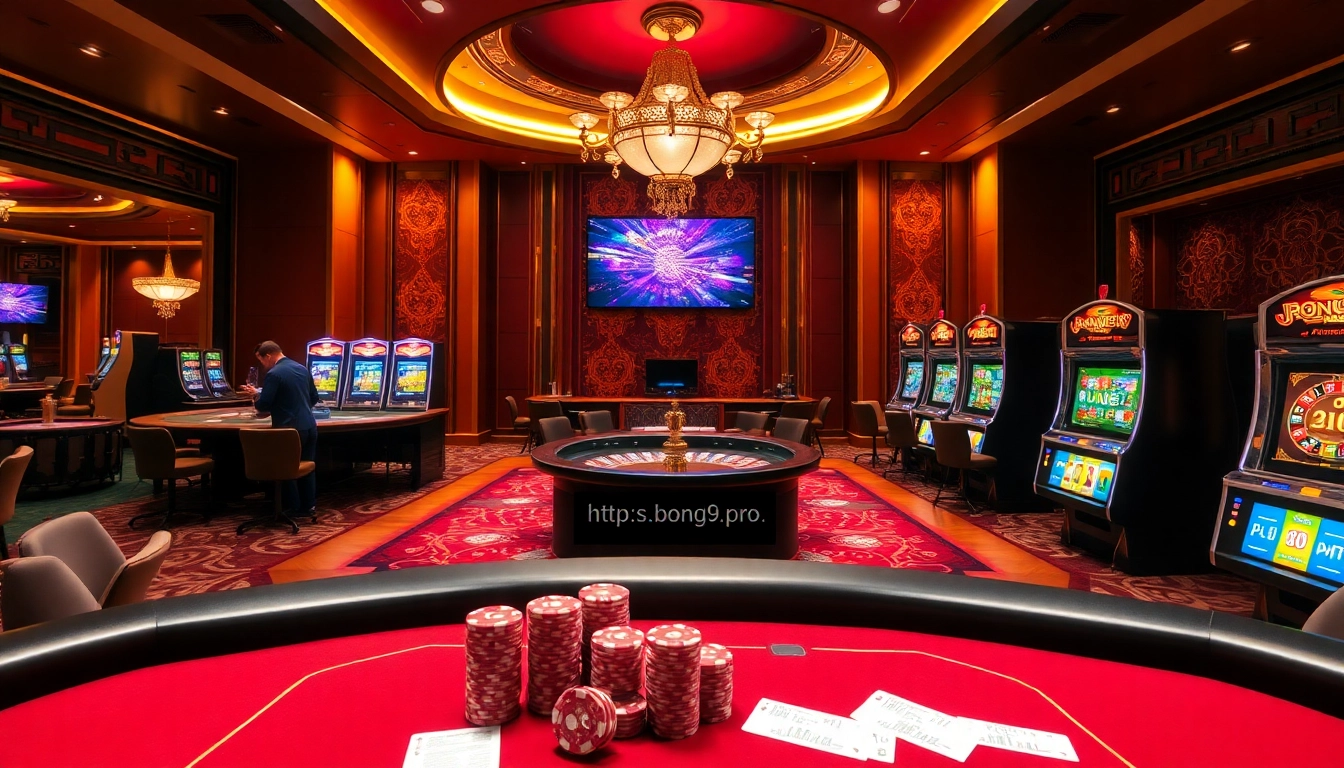 Experience the excitement of winning at https://bong99.pro/ with vibrant casino elements and professional dealers.