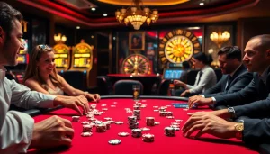 Engaging players at a high-stakes table showcasing the luxury of vvjl6 com gaming.