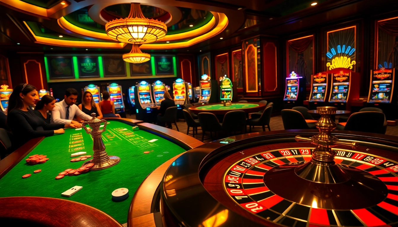 Experience thrilling gambling excitement at home vvjl with luxurious casino tables and vibrant action.